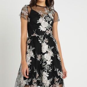 NWOT Floral Cocktail Dress